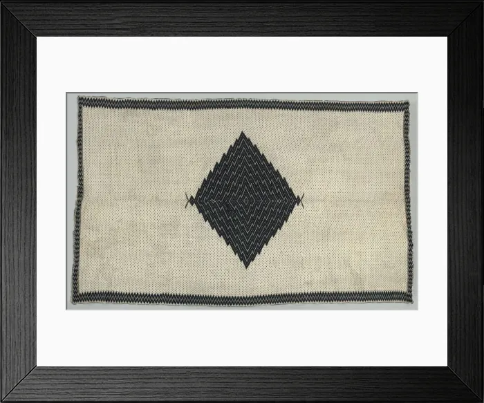 Framed Print : Sarape, c. 1820. Creator: Unknown Framed Print : Sarape, c. 1820. Creator: Unknown