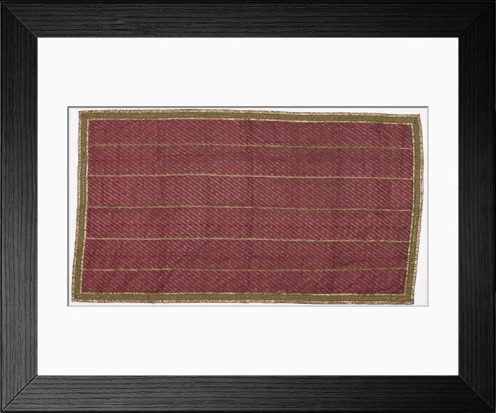 Framed Print : Sari, 1800s - early 1900s. Creator: Unknown Framed Print : Sari, 1800s - early 1900s. Creator: Unknown