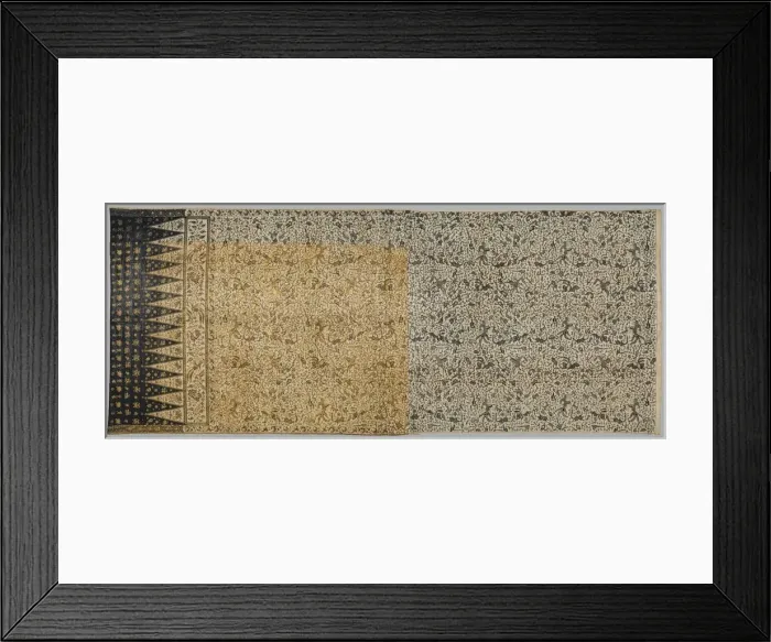 Framed Print : Sarong, 1800s. Creator: Unknown Framed Print : Sarong, 1800s. Creator: Unknown