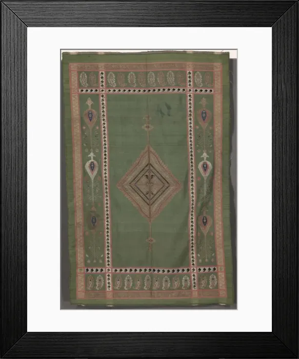 Framed Print : Scarf, 1800s. Creator: Unknown Framed Print : Scarf, 1800s. Creator: Unknown