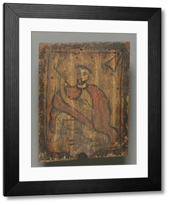 Framed Print : San Geronimo: santo de retablo, 1600s-1700s. Creator: Unknown Framed Print : San Geronimo: santo de retablo, 1600s-1700s. Creator: Unknown