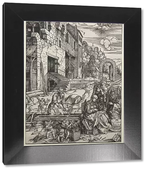 The Repose in Egypt, c. 1501-1502. Creator: Albrecht Dürer (German, 1471-1528)