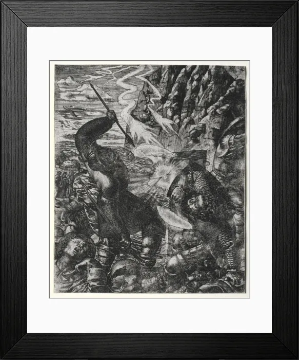 Framed Print : The Resurrection, 1588. Creator: Philipp Uffenbach (German, 1566-1636) Framed Print : The Resurrection, 1588. Creator: Philipp Uffenbach (German, 1566-1636)