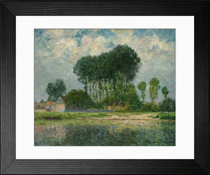 Framed Print : The River, 1902. Creator: Maxime Maufra (French, 1861-1918) Framed Print : The River, 1902. Creator: Maxime Maufra (French, 1861-1918)
