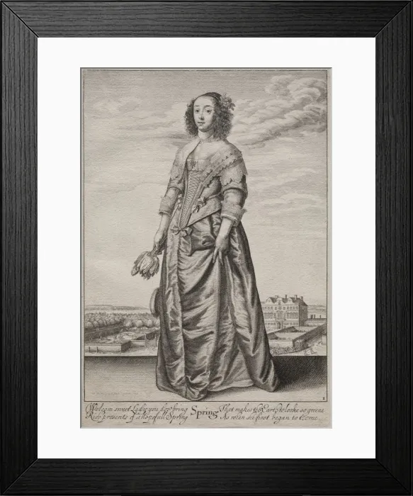 Framed Print : The Seasons, 1643-1644. Creator: Wenceslaus Hollar (Bohemian, 1607-1677) Framed Print : The Seasons, 1643-1644. Creator: Wenceslaus Hollar (Bohemian, 1607-1677)