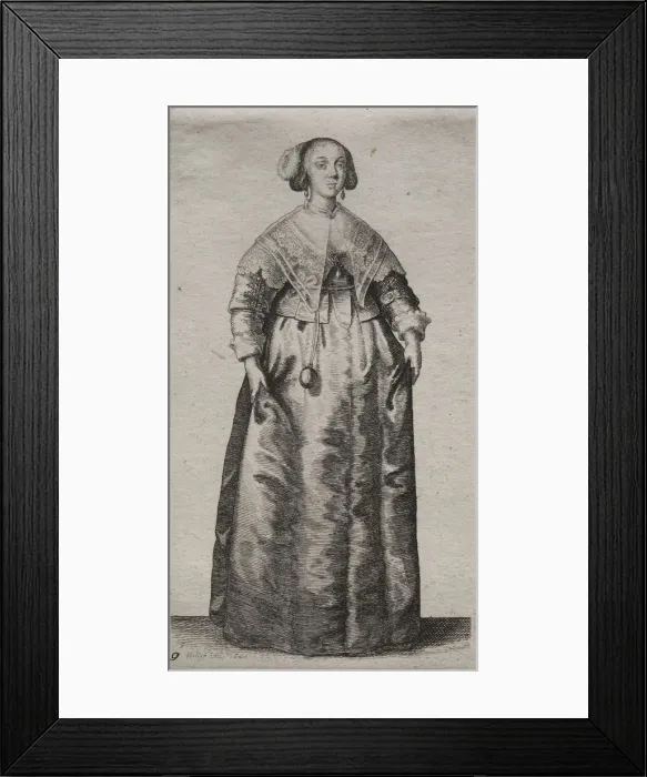 Framed Print : The Several Habits of English Women, from the Nobility to the Country Women... 1640 Framed Print : The Several Habits of English Women, from the Nobility to the Country Women... 1640