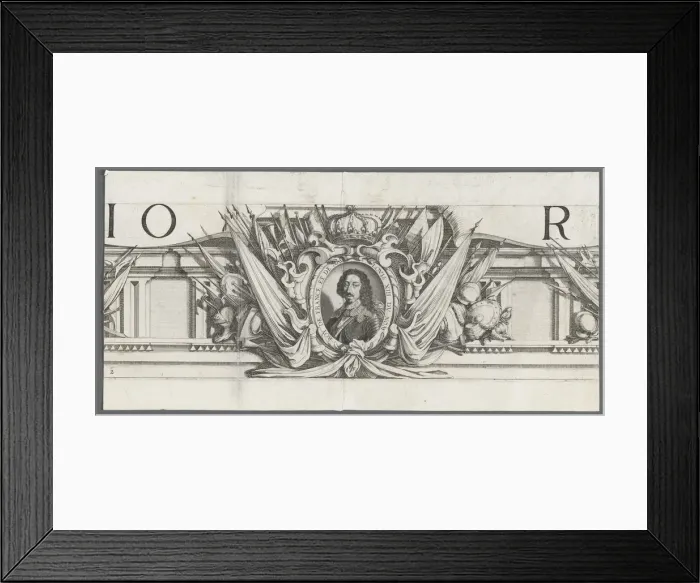 Framed Print : The Siege of La Rochelle: Plate 2, 1628-1630 Framed Print : The Siege of La Rochelle: Plate 2, 1628-1630