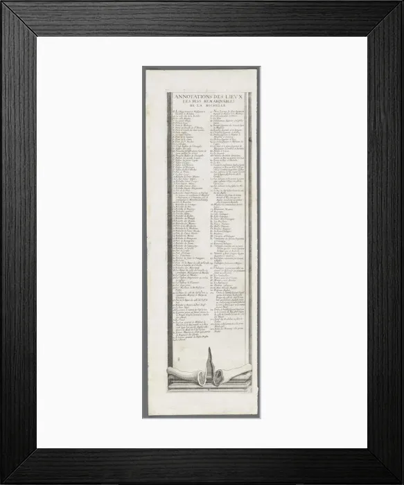 Framed Print : The Siege of La Rochelle: Plate 9, 1628-1630. Creator: Jacques Callot (French, 1592-1635) Framed Print : The Siege of La Rochelle: Plate 9, 1628-1630. Creator: Jacques Callot (French, 1592-1635)