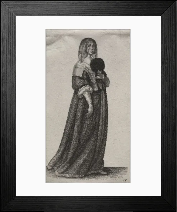 Framed Print : The Several Habits of English Women, from the Nobility to the Country Women... 1640 Framed Print : The Several Habits of English Women, from the Nobility to the Country Women... 1640