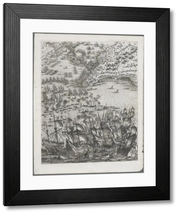 Framed Print : The Siege of La Rochelle: Plate 11, 1628-1630. Creator: Jacques Callot (French, 1592-1635) Framed Print : The Siege of La Rochelle: Plate 11, 1628-1630. Creator: Jacques Callot (French, 1592-1635)