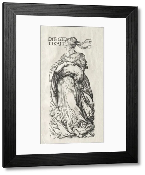 Framed Print : The Seven Vices: Avarice, c. 1510. Creator: Hans Burgkmair (German, 1473-1531) Framed Print : The Seven Vices: Avarice, c. 1510. Creator: Hans Burgkmair (German, 1473-1531)