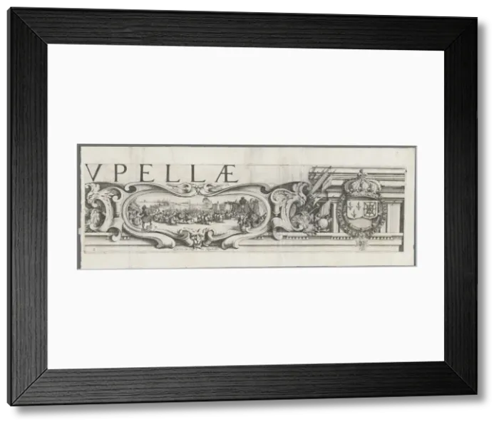 Framed Print : The Siege of La Rochelle: Plate 3, 1628-1630 Framed Print : The Siege of La Rochelle: Plate 3, 1628-1630