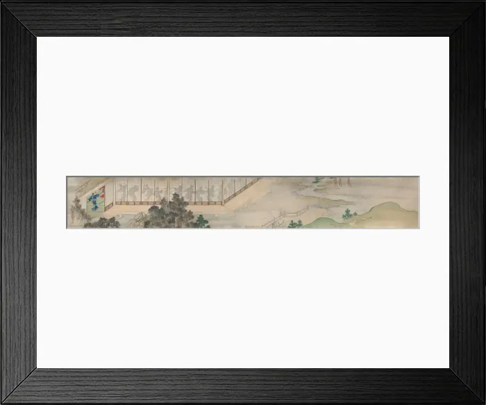 Framed Print : The Shadow Dancers, 1800s. Creator: Yamamoto Baiitsu (Japanese, 1783-1856) Framed Print : The Shadow Dancers, 1800s. Creator: Yamamoto Baiitsu (Japanese, 1783-1856)
