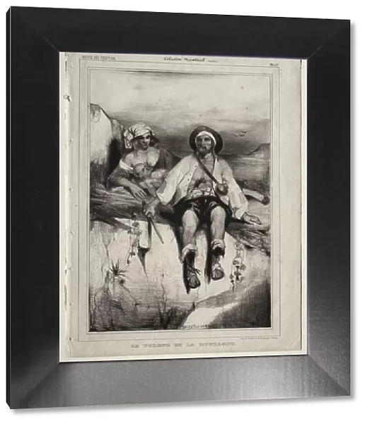 The Robber from the Mountain. Creator: Celestin Francois Nanteuil (French, 1813-1873)