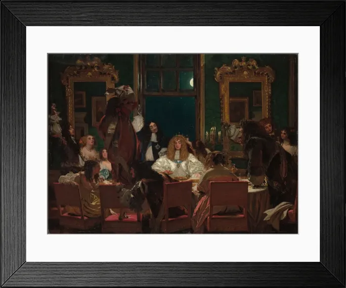 Framed Print : The Life of Buckingham, c. 1855. Creator: Augustus Leopold Egg (British, 1816-c. 1863) Framed Print : The Life of Buckingham, c. 1855. Creator: Augustus Leopold Egg (British, 1816-c. 1863)
