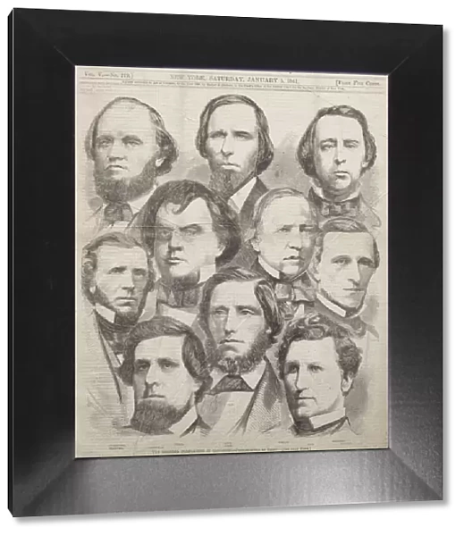 The Georgia Delegation in Congress, 1861. Creator: Winslow Homer (American, 1836-1910)