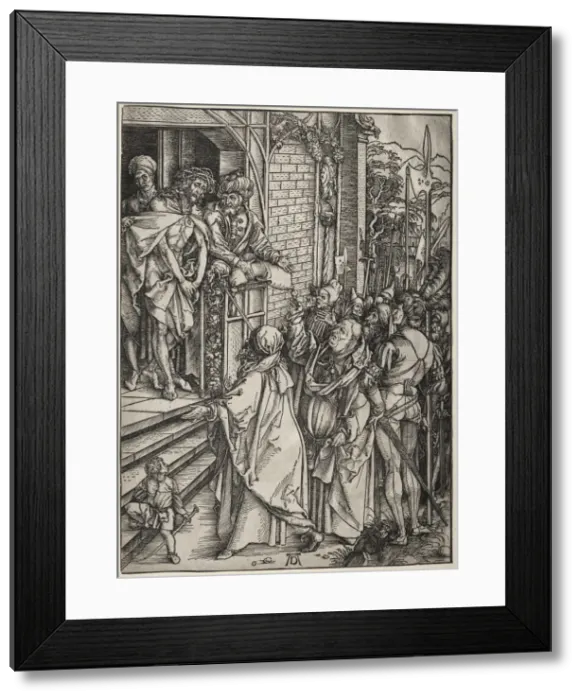 Framed Print : The Great Passion: Christ Shown to the People. Creator: Albrecht Dürer (German, 1471-1528) Framed Print : The Great Passion: Christ Shown to the People. Creator: Albrecht Dürer (German, 1471-1528)