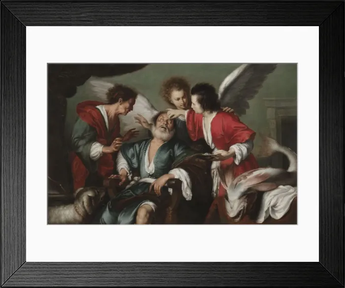 Framed Print : The Healing of Tobit, c. 1625. Creator: Bernardo Strozzi (Italian, 1581?-1644) Framed Print : The Healing of Tobit, c. 1625. Creator: Bernardo Strozzi (Italian, 1581?-1644)