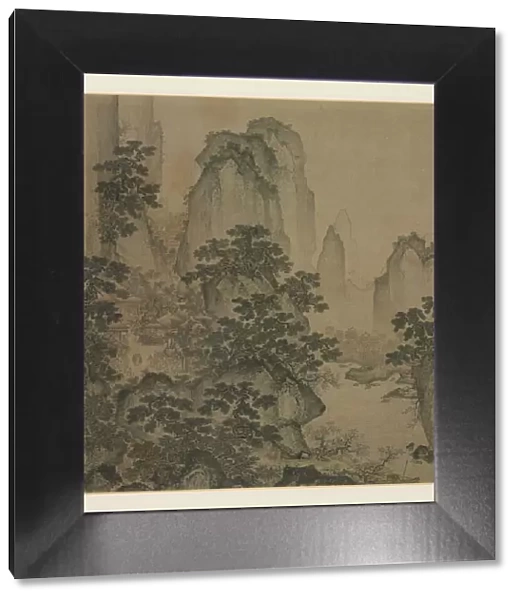The Haven of the Peach-Blossom Spring, mid-1400s. Creator: Shi Rui (Chinese, c. 1400-c