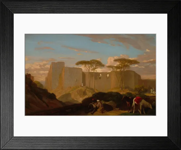 Framed Print : The Good Samaritan, c. 1842. Creator: Alexandre-Gabriel Decamps (French, 1803-1860) Framed Print : The Good Samaritan, c. 1842. Creator: Alexandre-Gabriel Decamps (French, 1803-1860)