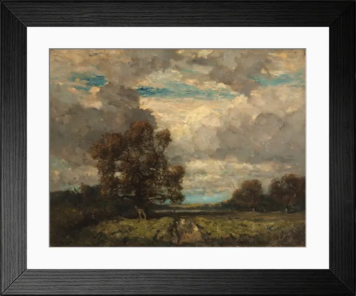 Framed Print : The Lone Sentinel, 1895. Creator: Henry Ward Ranger (American, 1858-1916) Framed Print : The Lone Sentinel, 1895. Creator: Henry Ward Ranger (American, 1858-1916)
