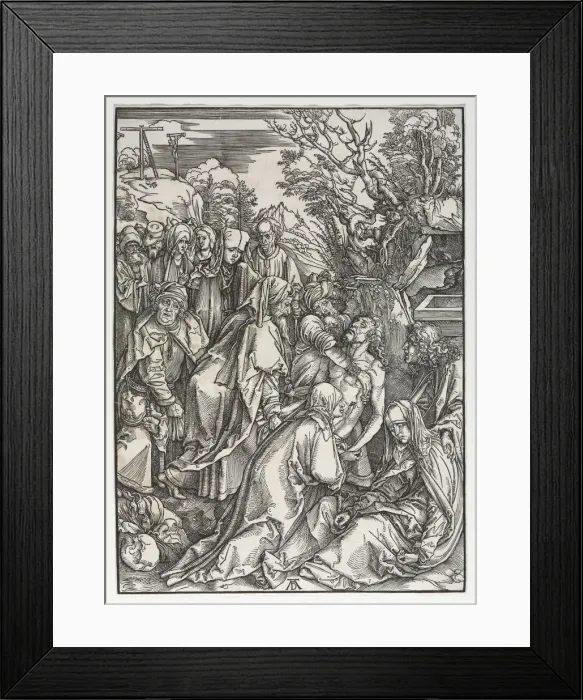 Framed Print : The Great Passion: The Deposition. Creator: Albrecht Dürer (German, 1471-1528) Framed Print : The Great Passion: The Deposition. Creator: Albrecht Dürer (German, 1471-1528)