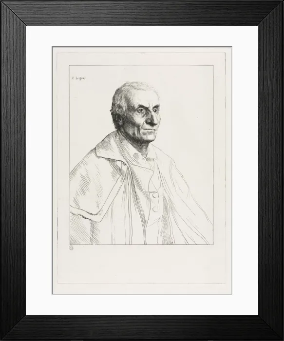 Framed Print : The Great Spaniard. Creator: Alphonse Legros (French, 1837-1911) Framed Print : The Great Spaniard. Creator: Alphonse Legros (French, 1837-1911)