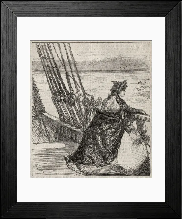 Framed Print : The Majors Daughter: Clara Vinraces Farewell to her Father, 1862 Framed Print : The Majors Daughter: Clara Vinraces Farewell to her Father, 1862