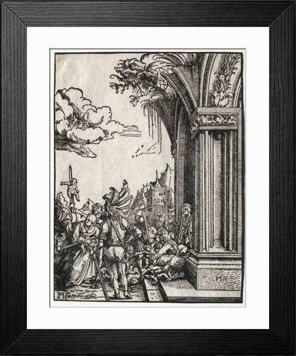 Framed Print : The Massacre of the Innocents, 1511. Creator: Albrecht Altdorfer (German, c. 1480-1538)