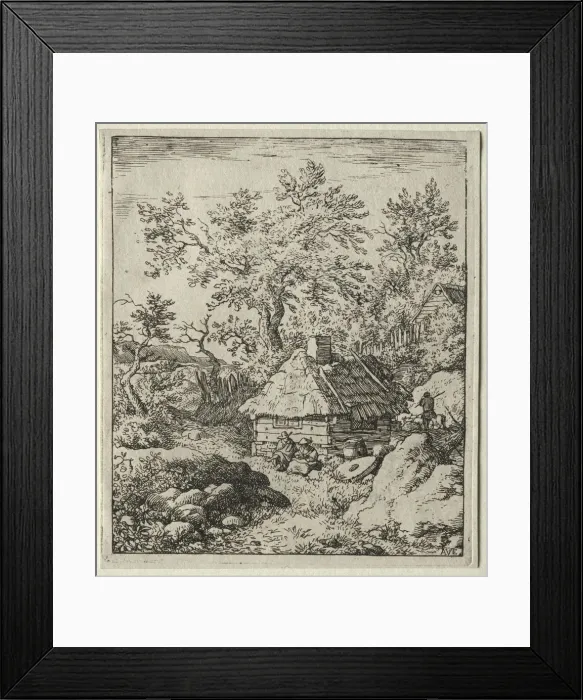 Framed Print : The Millstone. Creator: Allart van Everdingen (Dutch, 1621-1675) Framed Print : The Millstone. Creator: Allart van Everdingen (Dutch, 1621-1675)