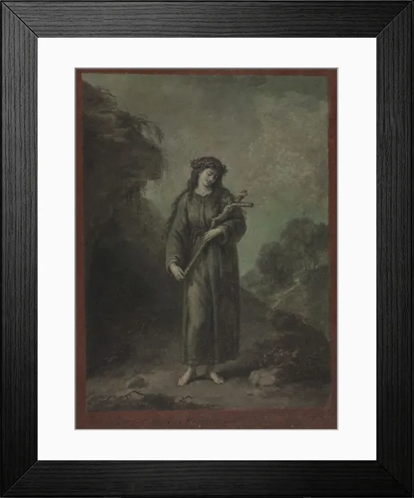 Framed Print : The Mortification, 1763 or before. Creator: Francesco Zuccarelli (Italian, 1702-1788) Framed Print : The Mortification, 1763 or before. Creator: Francesco Zuccarelli (Italian, 1702-1788)