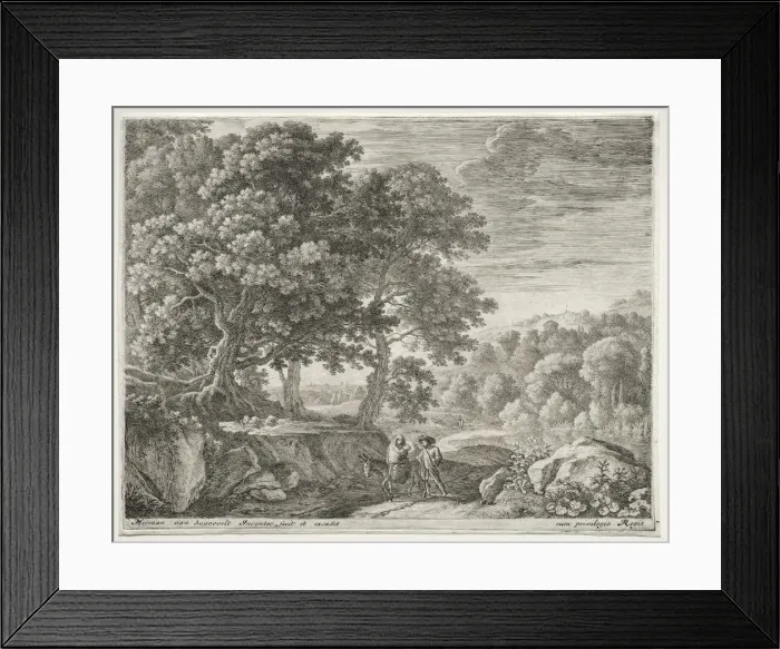 Framed Print : The Little Angels on the Hill, c. 1652-1654. Creator: Herman van Swanevelt (Dutch, c Framed Print : The Little Angels on the Hill, c. 1652-1654. Creator: Herman van Swanevelt (Dutch, c