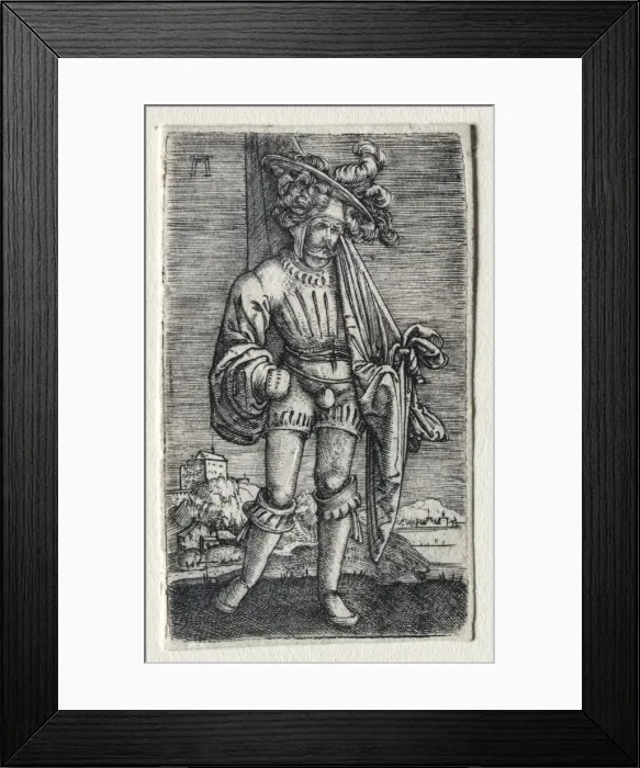 Framed Print : The Little Standard Bearer. Creator: Albrecht Altdorfer (German, c. 1480-1538) Framed Print : The Little Standard Bearer. Creator: Albrecht Altdorfer (German, c. 1480-1538)