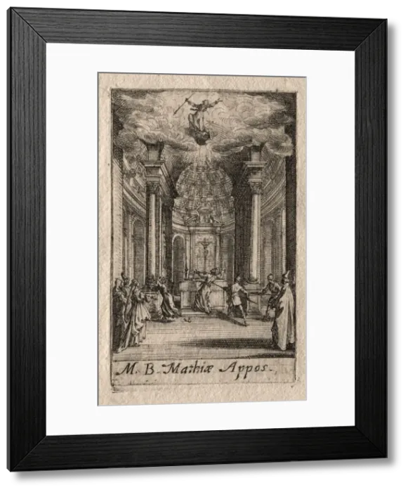 Framed Print : The Martyrdom of the Apostles: St. Matthias. Creator: Jacques Callot (French, 1592-1635) Framed Print : The Martyrdom of the Apostles: St. Matthias. Creator: Jacques Callot (French, 1592-1635)