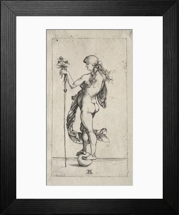 Framed Print : The Little Fortune, c. 1497. Creator: Albrecht Dürer (German, 1471-1528) Framed Print : The Little Fortune, c. 1497. Creator: Albrecht Dürer (German, 1471-1528)