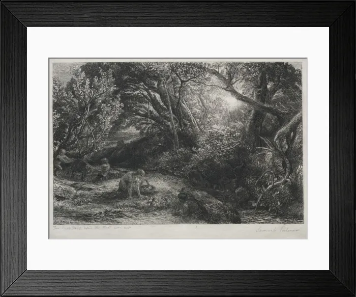 Framed Print : The Morning of Life, 1860-1861. Creator: Samuel Palmer (British, 1805-1881) Framed Print : The Morning of Life, 1860-1861. Creator: Samuel Palmer (British, 1805-1881)