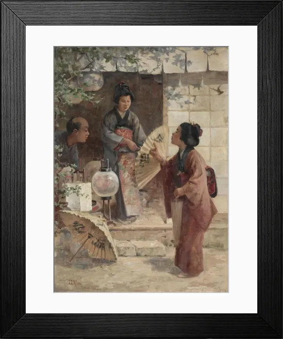 Framed Print : The Last Price, 1895. Creator: J. C. Arter Framed Print : The Last Price, 1895. Creator: J. C. Arter