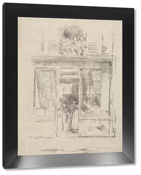 The Laundress - La Blanchisseuse de la Place Dauphine, 1894. Creator: James McNeill Whistler