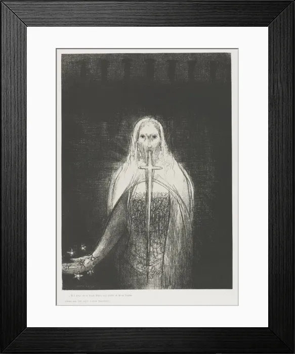 Framed Print : The Apocalypse of Saint John: And He Had in His Right Hand Seven Stars... 1899. Creator Framed Print : The Apocalypse of Saint John: And He Had in His Right Hand Seven Stars... 1899. Creator