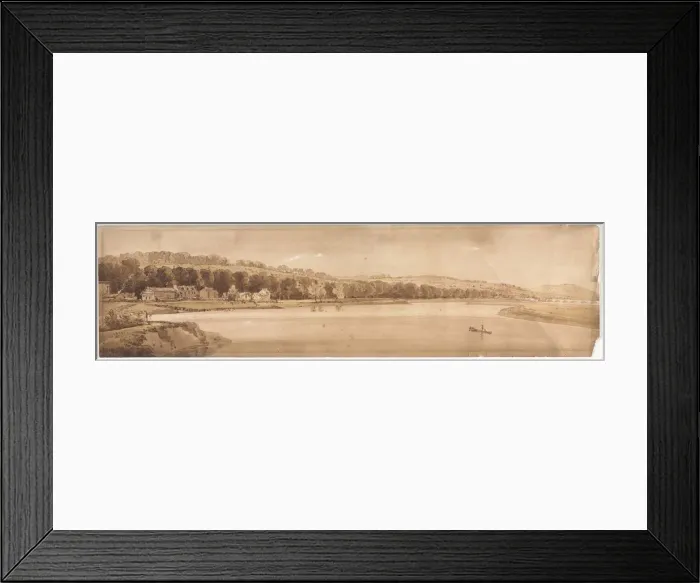 Framed Print : Twenty Views of Paris and Environs: View of St. Cloud and Mount Calvary... 1802. Creator Framed Print : Twenty Views of Paris and Environs: View of St. Cloud and Mount Calvary... 1802. Creator