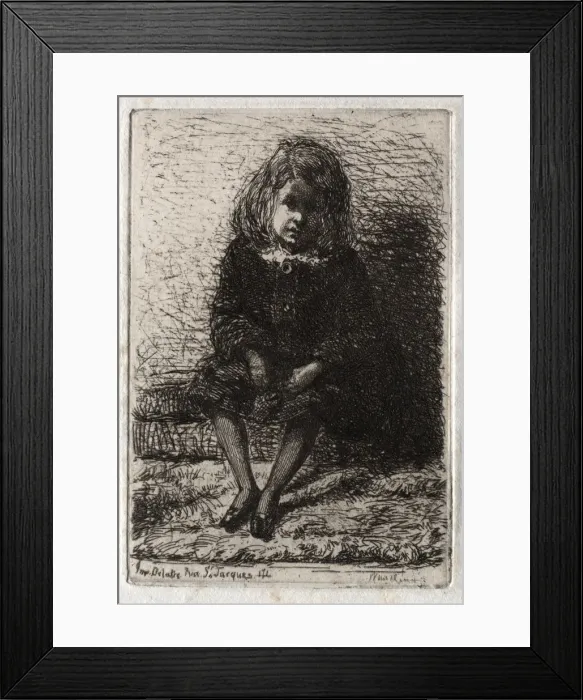 Framed Print : Twelve Etchings from Nature, 1858. Creator: James McNeill Whistler (American, 1834-1903) Framed Print : Twelve Etchings from Nature, 1858. Creator: James McNeill Whistler (American, 1834-1903)
