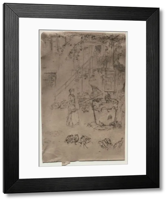 Framed Print : Turkeys, 1886. Creator: James McNeill Whistler (American, 1834-1903) Framed Print : Turkeys, 1886. Creator: James McNeill Whistler (American, 1834-1903)