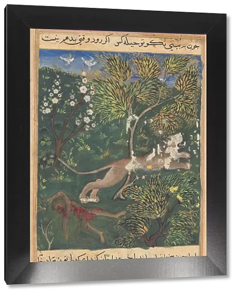 Tuti-Nama (Tales of a Parrot): Tale XXIX, c. 1560. Creator: Unknown