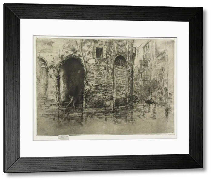 Framed Print : Two Doorways, 1880. Creator: James McNeill Whistler (American, 1834-1903) Framed Print : Two Doorways, 1880. Creator: James McNeill Whistler (American, 1834-1903)