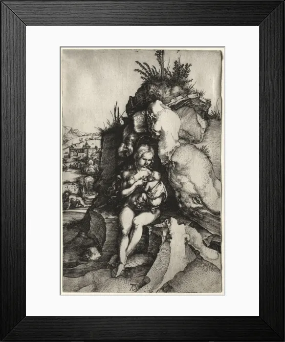 Framed Print : The Penance of St. John Chrysostom. Creator: Albrecht Dürer (German, 1471-1528) Framed Print : The Penance of St. John Chrysostom. Creator: Albrecht Dürer (German, 1471-1528)