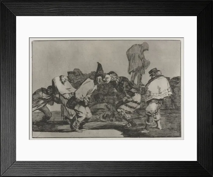 Framed Print : The Proverbs: Carnival Folly, 1864. Creator: Francisco de Goya (Spanish, 1746-1828) Framed Print : The Proverbs: Carnival Folly, 1864. Creator: Francisco de Goya (Spanish, 1746-1828)