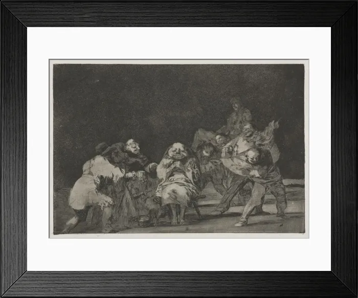 Framed Print : The Proverbs: Loyalty, 1864. Creator: Francisco de Goya (Spanish, 1746-1828) Framed Print : The Proverbs: Loyalty, 1864. Creator: Francisco de Goya (Spanish, 1746-1828)