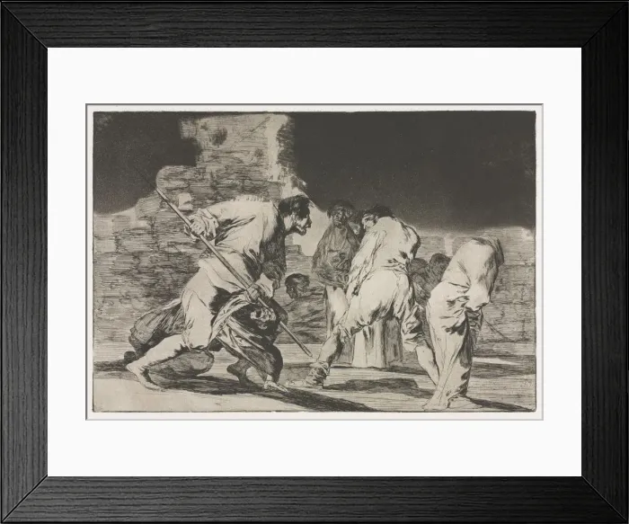 Framed Print : The Proverbs: The Folly of Fury, 1864. Creator: Francisco de Goya (Spanish, 1746-1828) Framed Print : The Proverbs: The Folly of Fury, 1864. Creator: Francisco de Goya (Spanish, 1746-1828)