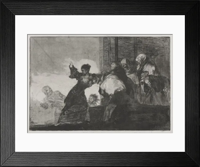 Framed Print : The Proverbs: Two Heads are Better than One or Poor Folly, 1816-1823 (printed c. 1863) Framed Print : The Proverbs: Two Heads are Better than One or Poor Folly, 1816-1823 (printed c. 1863)