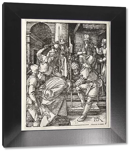The Small Passion: Christ Before Annas, 1509-1511. Creator: Albrecht Dürer (German